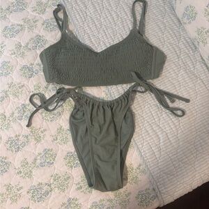 Xhilaration Sage Bikini Set